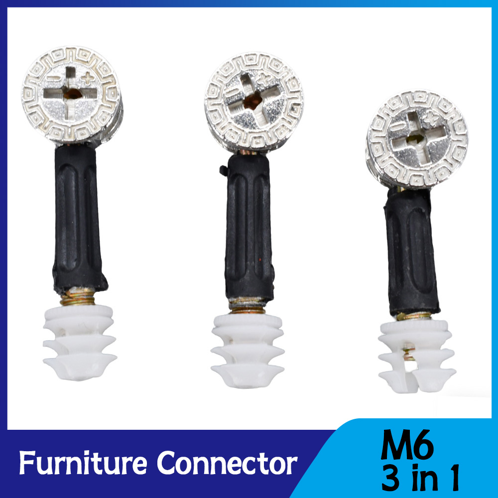 Cam Lock Nut - Furniture Hardware 3 in 1 Cam