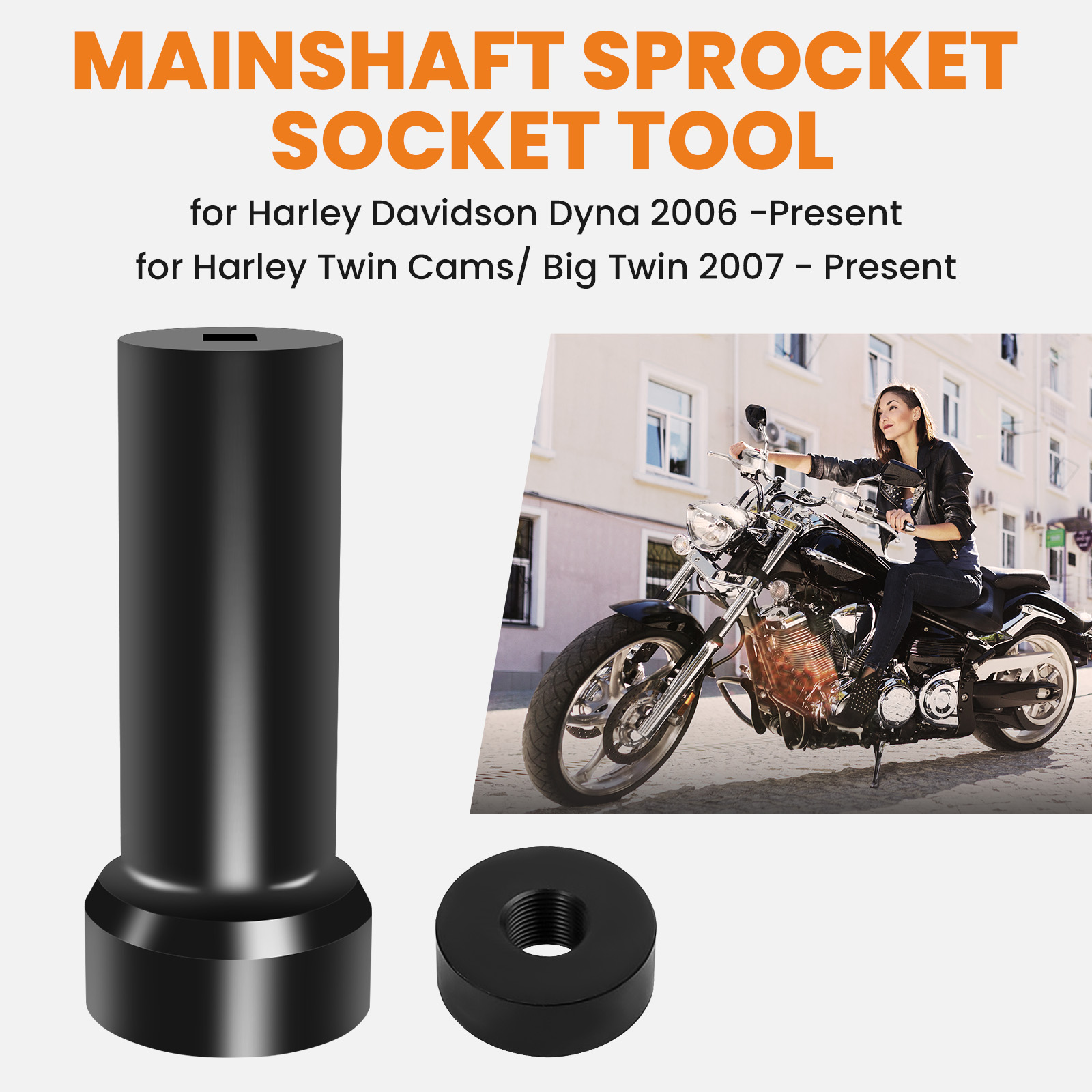 Cam Lock Nut - Mainshaft Lock Nut 2 1/4