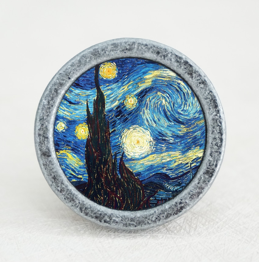 Starry Sky Dresser Knob Art Kn - огляд і ціна Unique Furniture Hardware