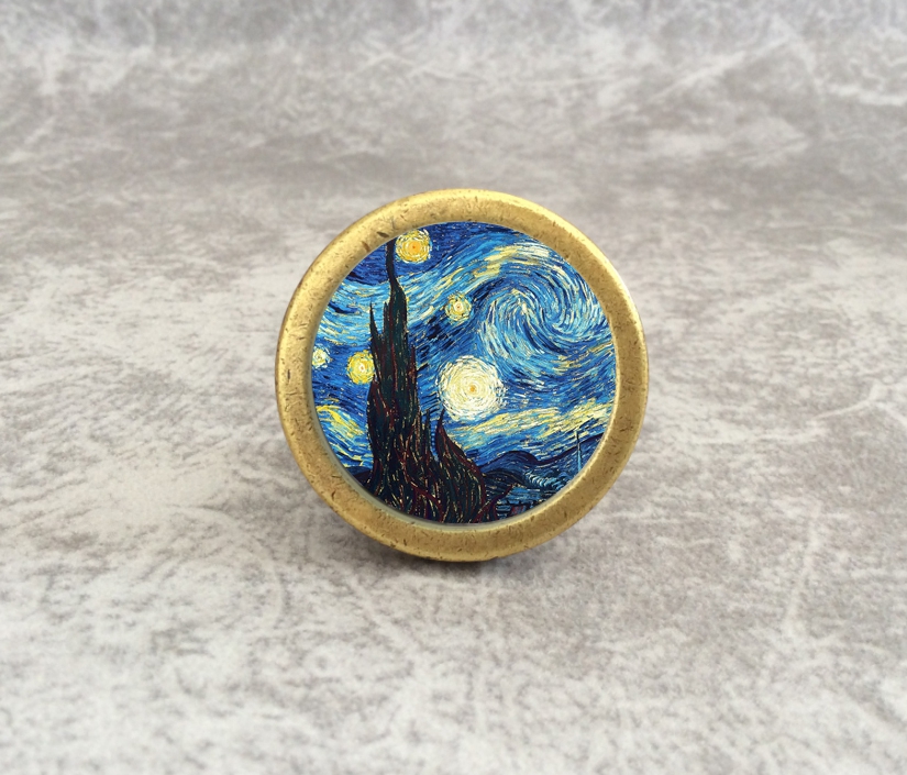 Starry Sky Dresser Knob Art Kn - огляд і ціна Unique Furniture Hardware