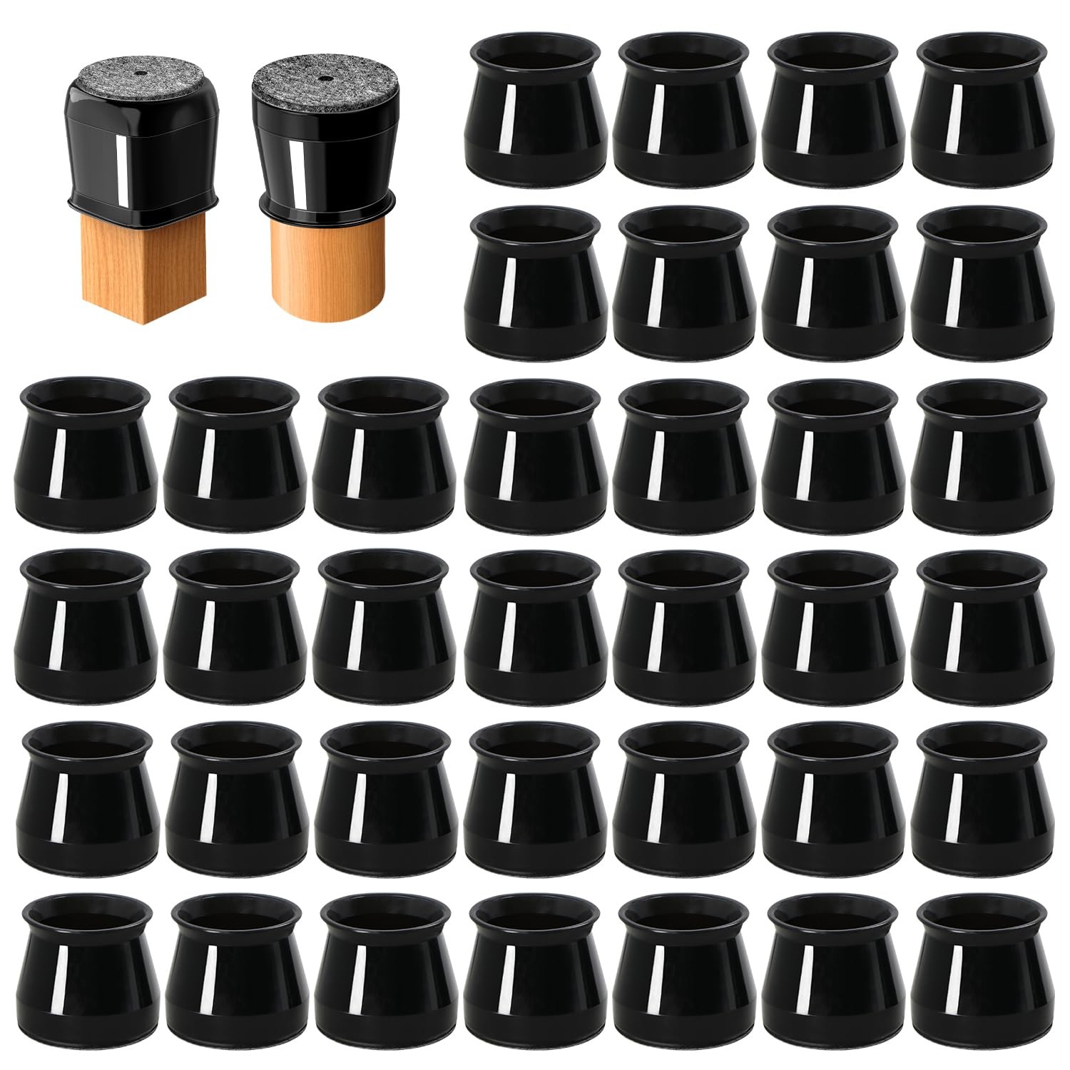 16 Pcs Chair Leg Floor Protect - огляд і ціна Furniture Foot Pad