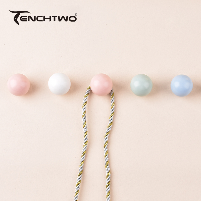 Round Ceramic Hook Clothes Han - огляд і ціна Furniture Hardware Manufacturers