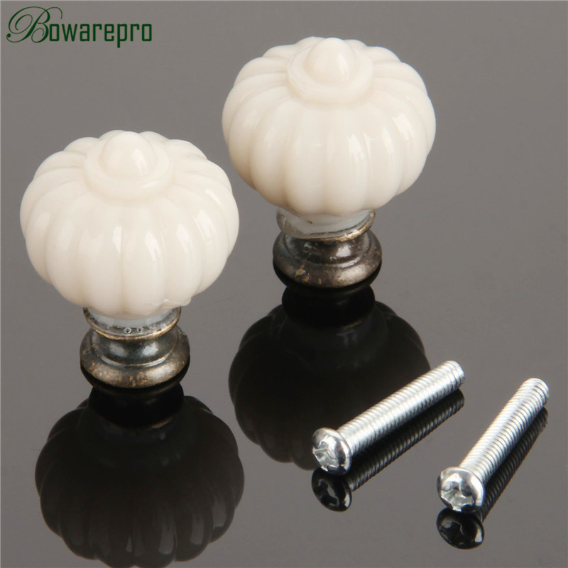 1Pc Acrylic Ivory White Pumpki - огляд і ціна Furniture Hardware Manufacturers