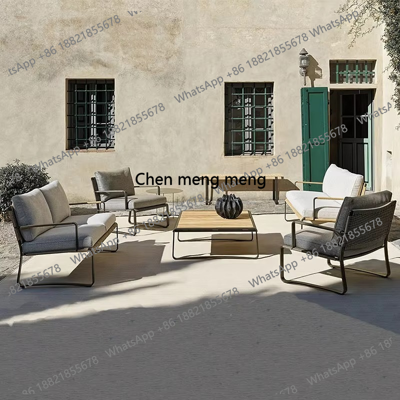 Outdoor Woven Sofa Set Corner  - огляд і ціна Furniture Hardware Restoration