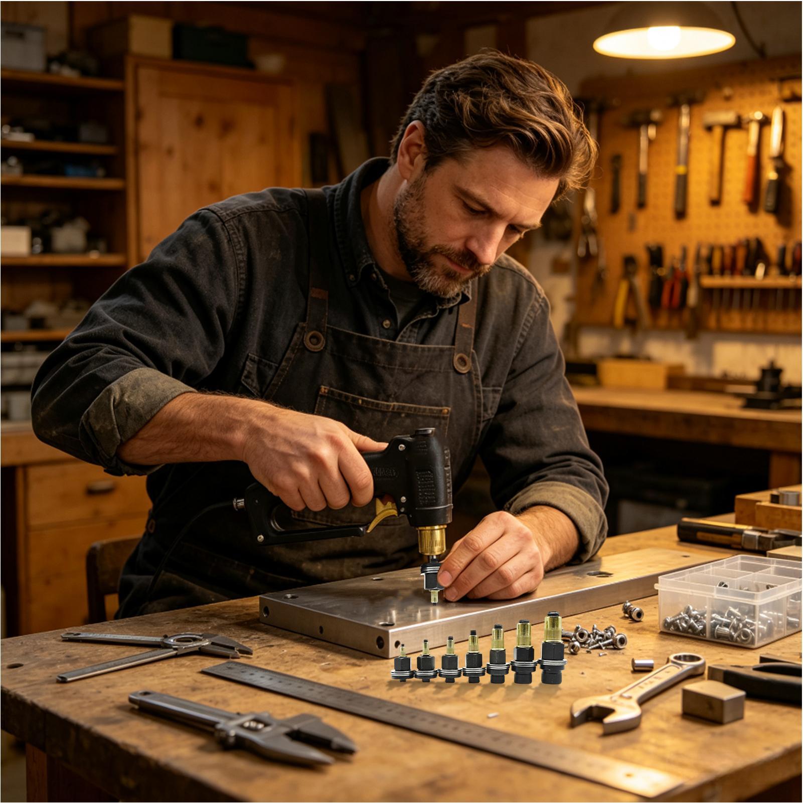 Nut Insert Tool Kit Threaded R - огляд і ціна Furniture Hardware Threaded Inserts