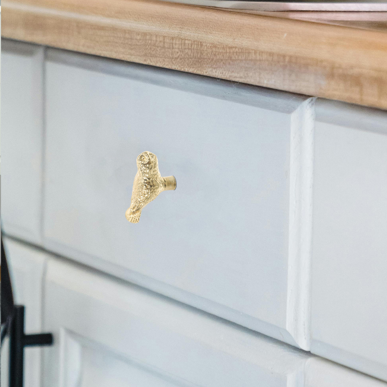 2Pcs Brass Owl Cabinet Knob Vi - огляд і ціна Unique Furniture Hardware