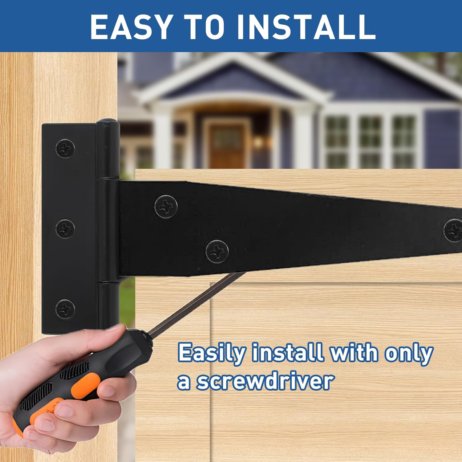 4Pcs Heavy Duty T-Strap Door H - огляд і ціна Cabinet Hinge Overlay