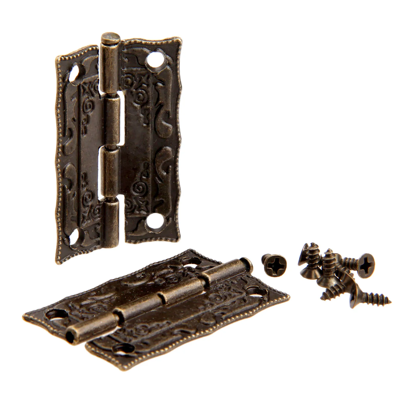 10pcs Hinges 36*23mm Iron Anti - огляд і ціна Furniture Hardware Vintage