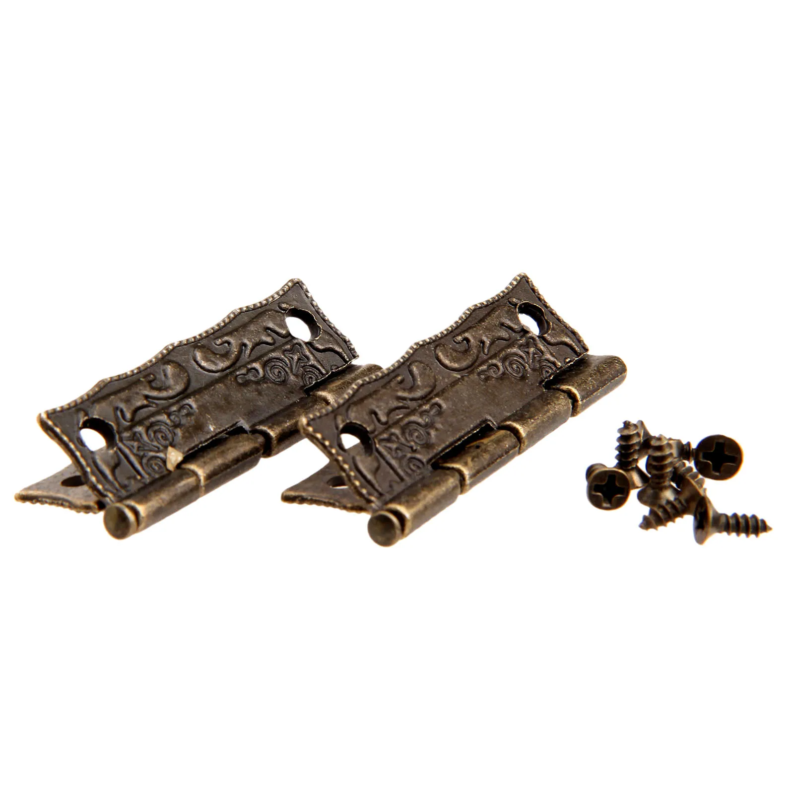 10pcs Hinges 36*23mm Iron Anti - огляд і ціна Furniture Hardware Vintage