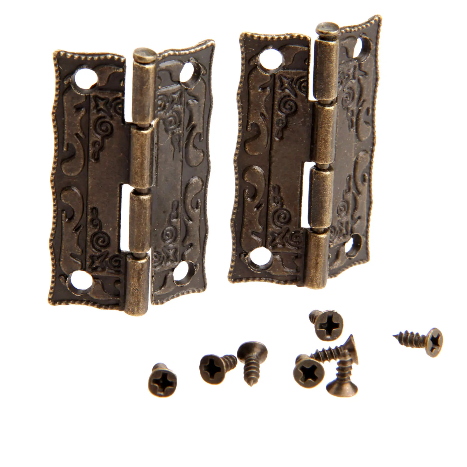 10pcs Hinges 36*23mm Iron Anti - огляд і ціна Furniture Hardware Vintage