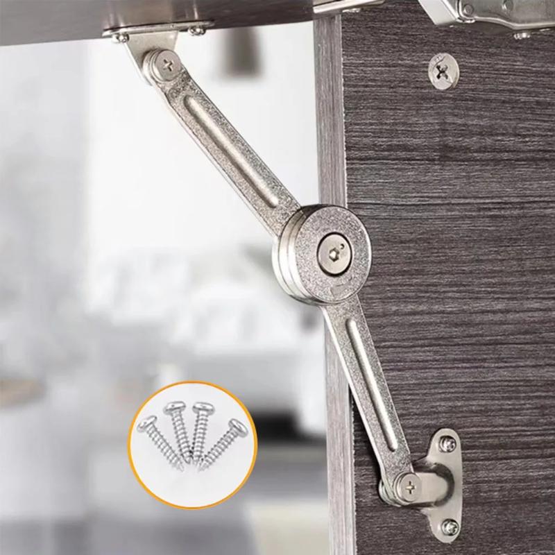 Satin Nickel Folding Lid Suppo - огляд і ціна Soft Close Hinge