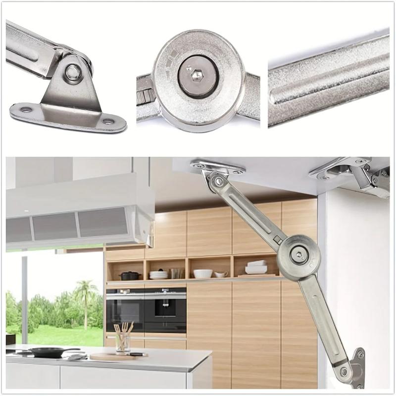 Satin Nickel Folding Lid Suppo - огляд і ціна Soft Close Hinge