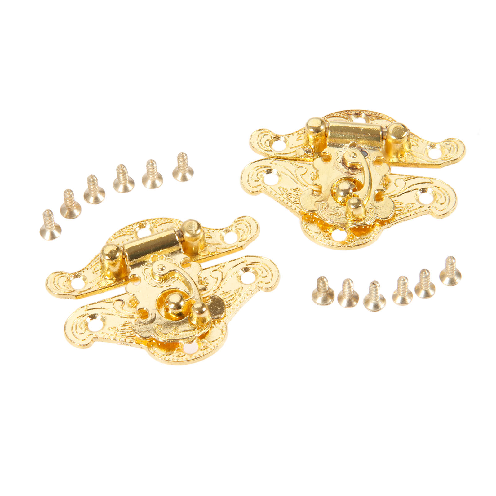 DRELD 2Pcs Antique Gold Box La - огляд і ціна Furniture Hardware Manufacturers