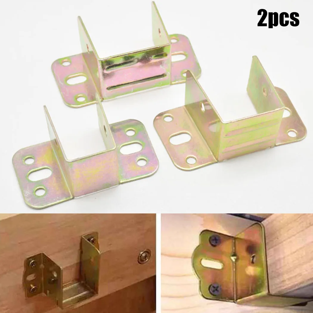 2pcs U Shaped Metal Bed Bracke - огляд і ціна Furniture Hardware Manufacturers