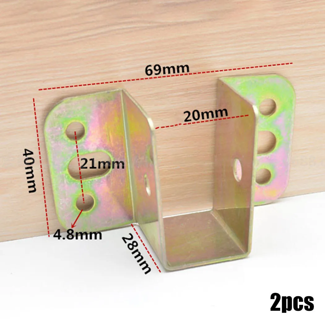 2pcs U Shaped Metal Bed Bracke - огляд і ціна Furniture Hardware Manufacturers