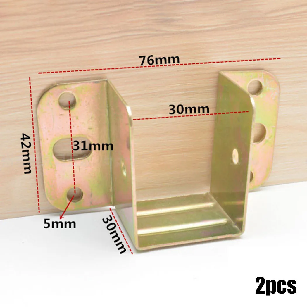 2pcs U Shaped Metal Bed Bracke - огляд і ціна Furniture Hardware Manufacturers