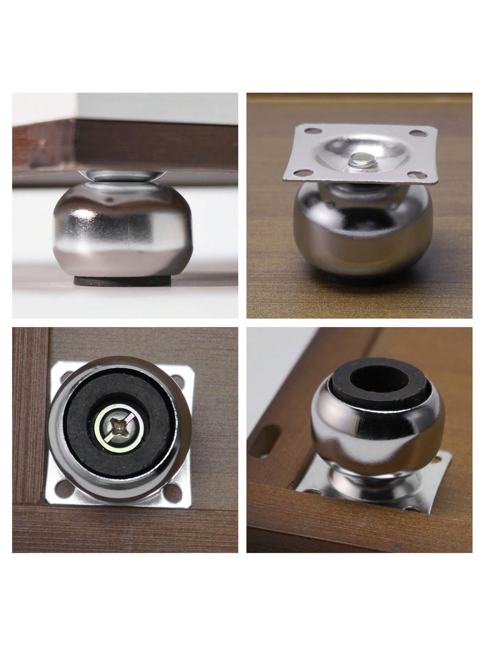 [4 Pieces of Metal Furniture L - огляд і ціна Cabinet Hinge Overlay