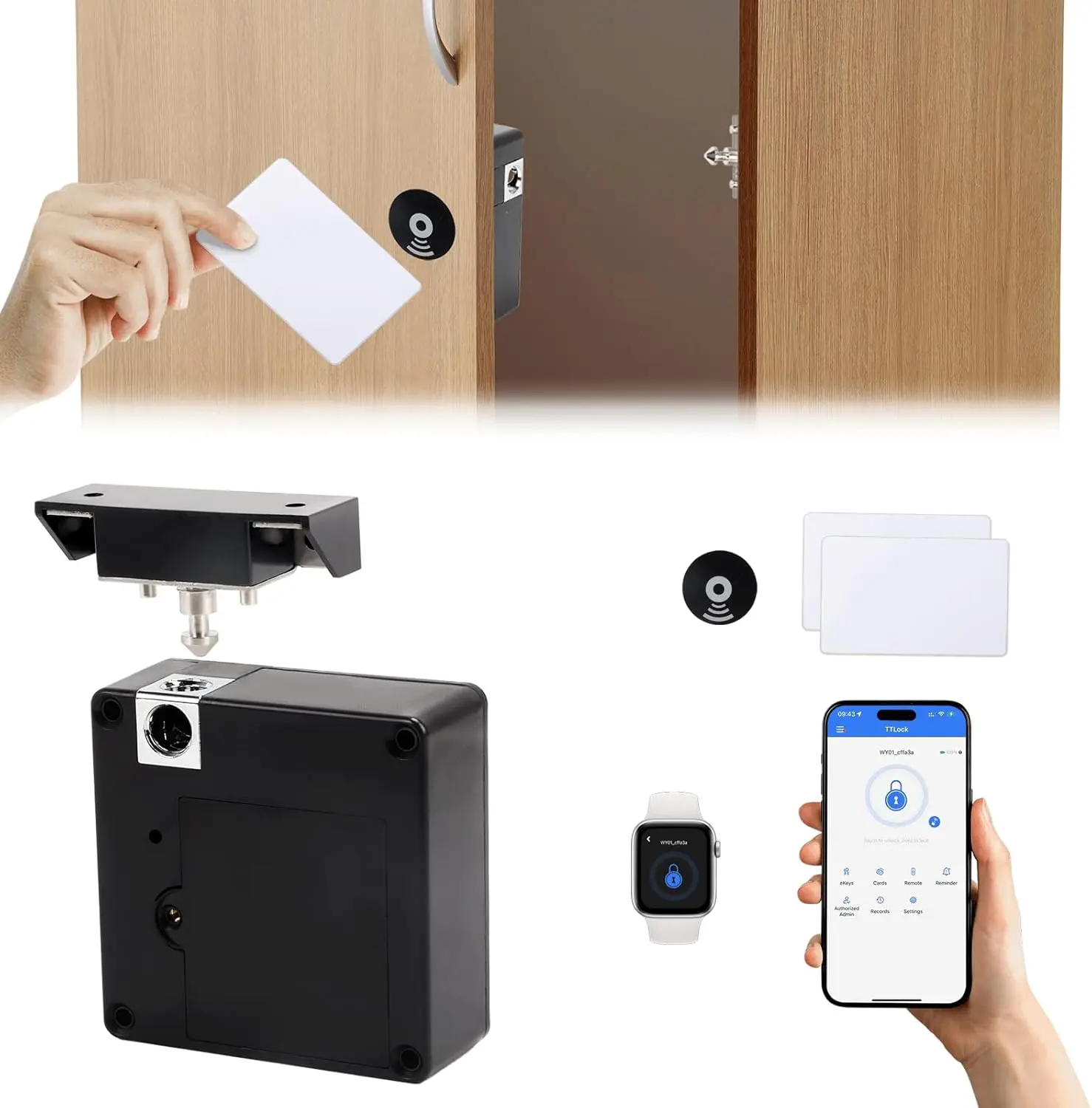 Mobile phone NFC smart locker  - огляд і ціна Furniture Hardware Manufacturers