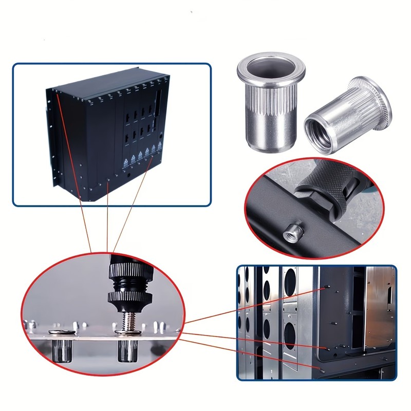 46 pcs M4 Threaded Insert Nuts - огляд і ціна Furniture Hardware Threaded Inserts