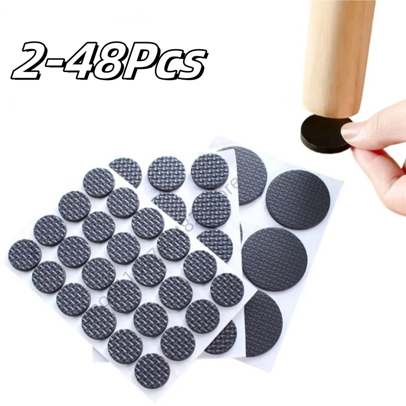 2-48Pc Self Adhesive Black Fur - огляд і ціна Furniture Foot Pad