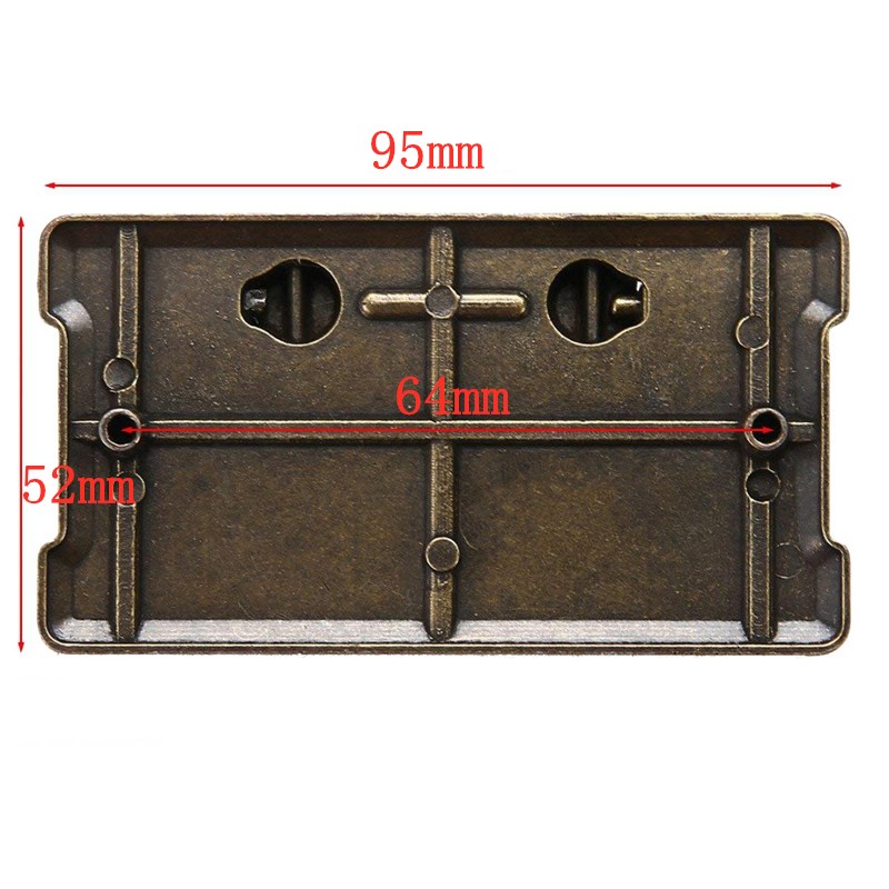 4Pcs Vintage Antique Bronze Dr - огляд і ціна Furniture Hardware Vintage