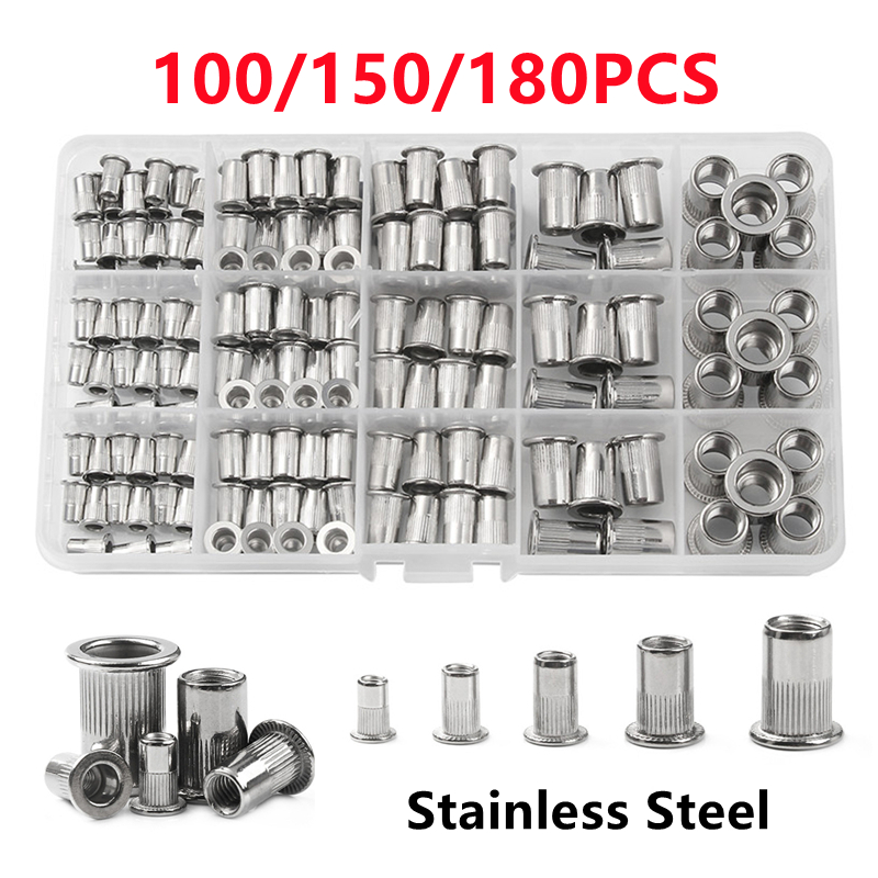 100/150/180pcs Stainless steel - огляд і ціна Cam Lock Nut