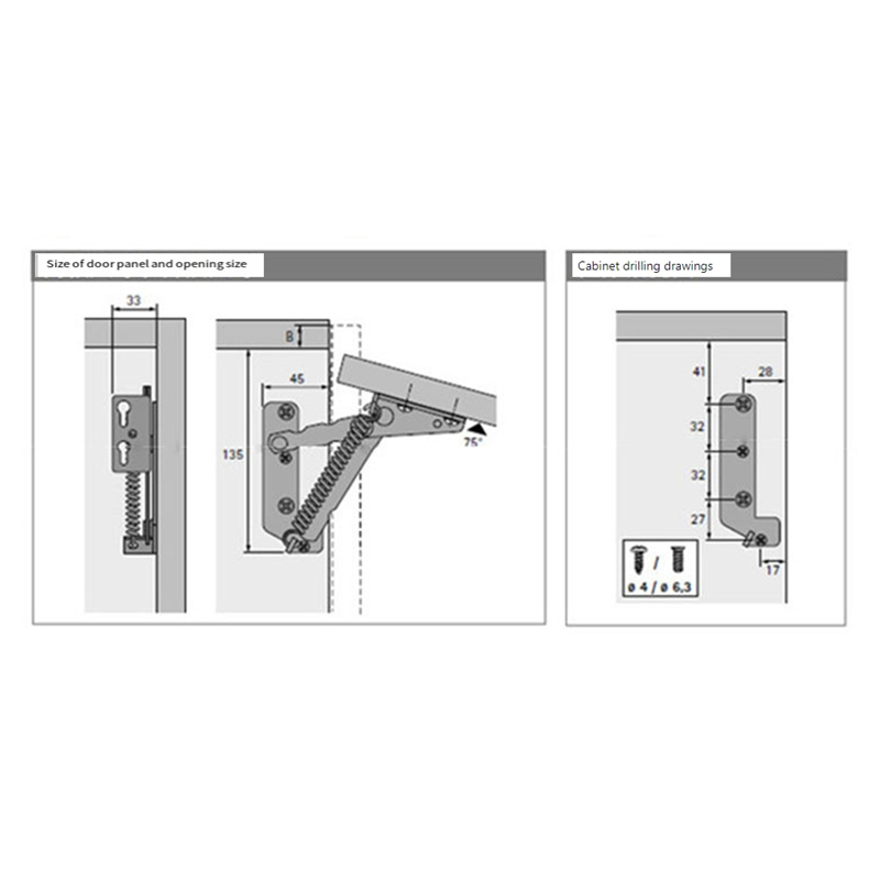 75STO-2Pcs Folding Sofa Bed Sp - огляд і ціна Cabinet Hinge Overlay