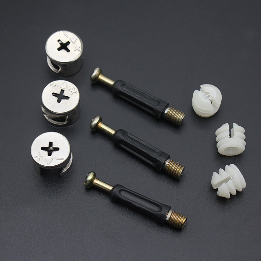 NEW 24 Sets Home Cam Lock Nut  - огляд і ціна Cam Lock Nut