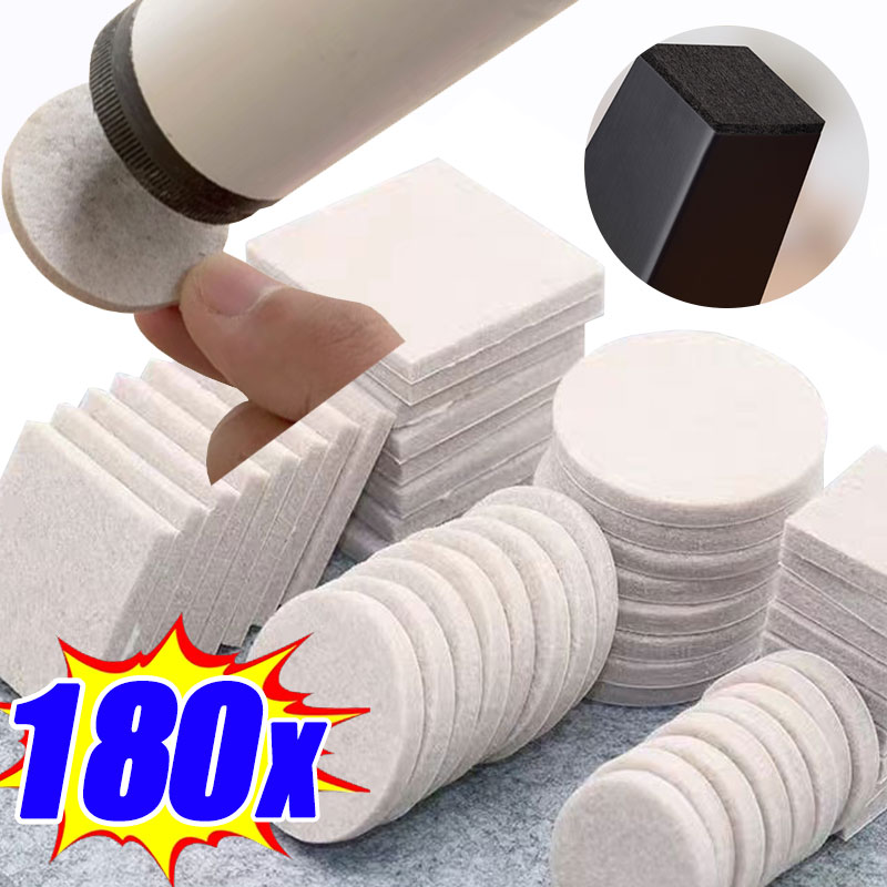 18/180Pcs Felt Chair Leg Pads  - огляд і ціна Furniture Foot Pad