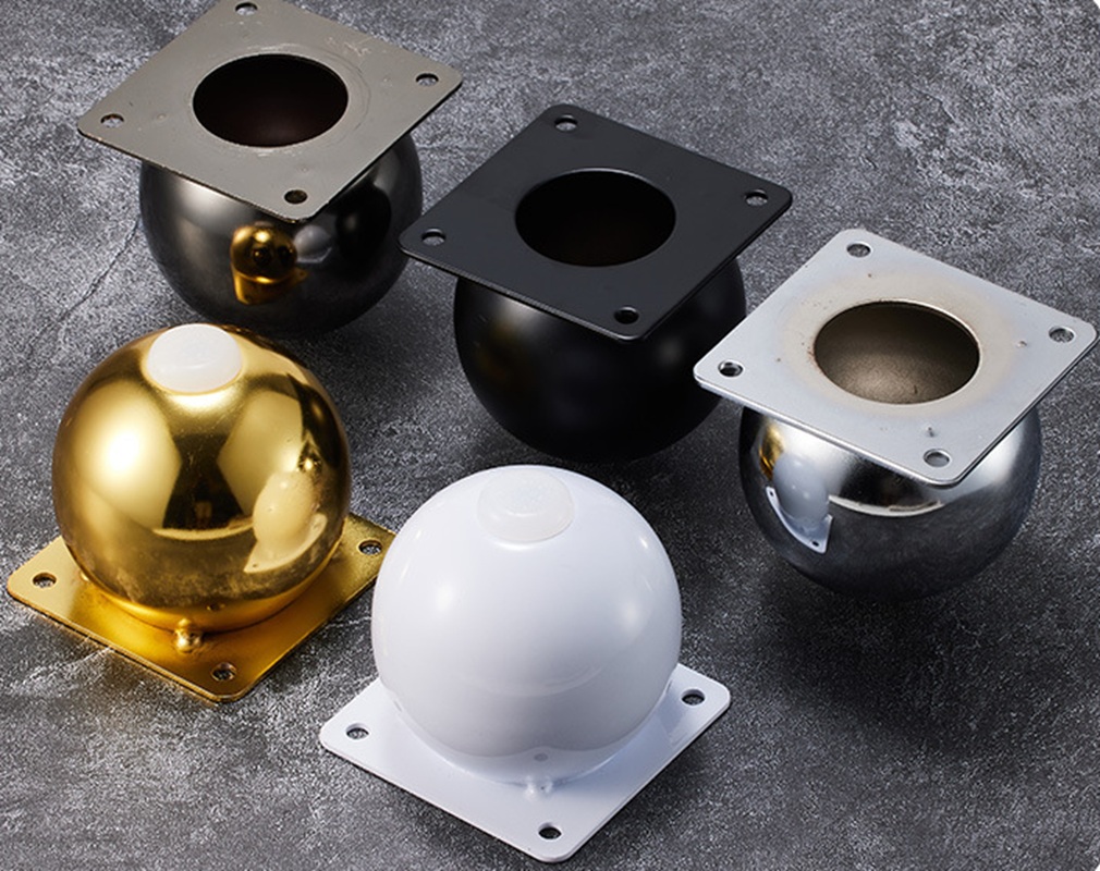 4Pcs Steel Ball Shaped Furnitu - огляд і ціна Cabinet Hinge Overlay
