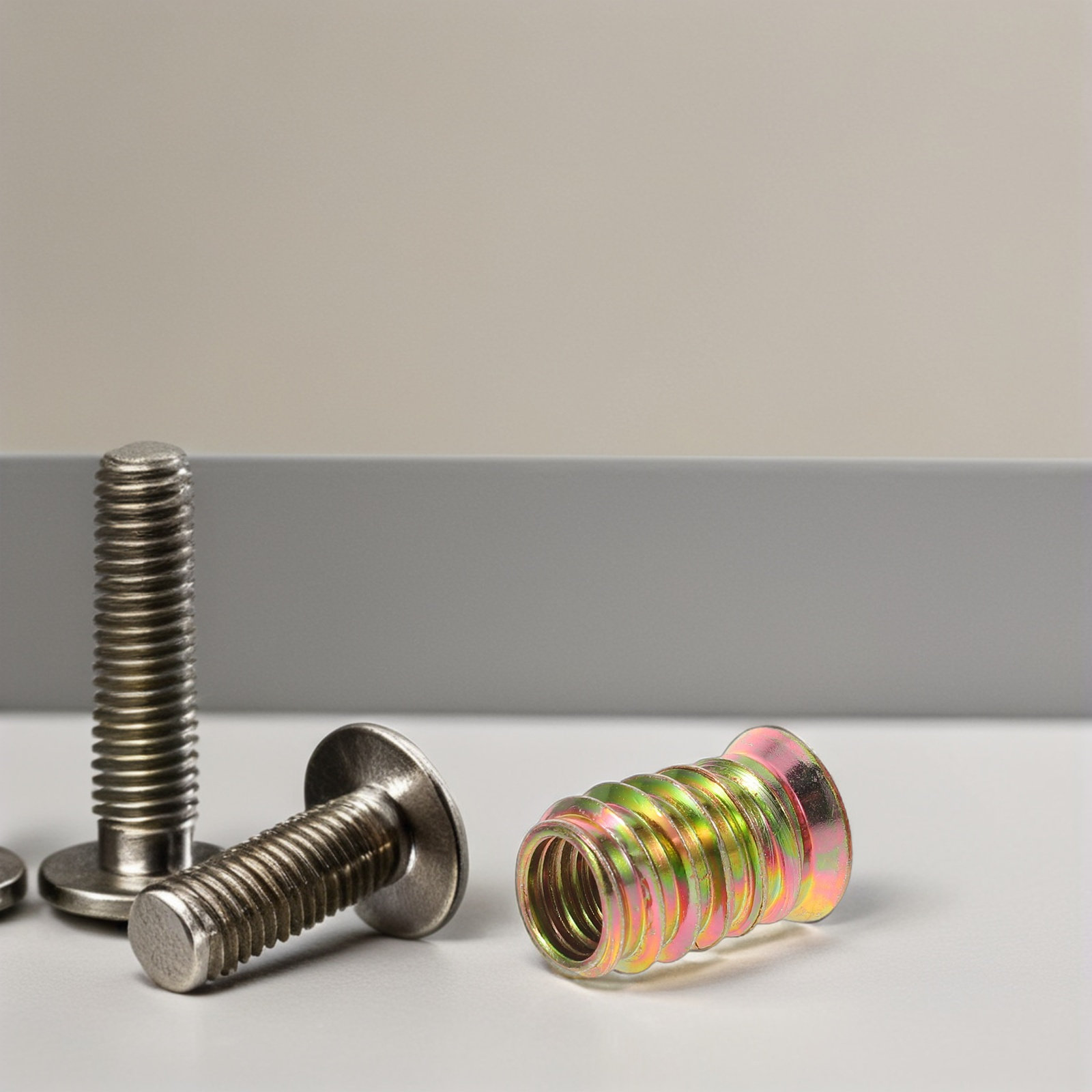 Furniture Connecting Nut Metal - огляд і ціна Furniture Hardware Threaded Inserts