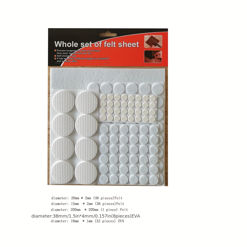 125pcs furniture felt pad set- - огляд і ціна Furniture Leg Set
