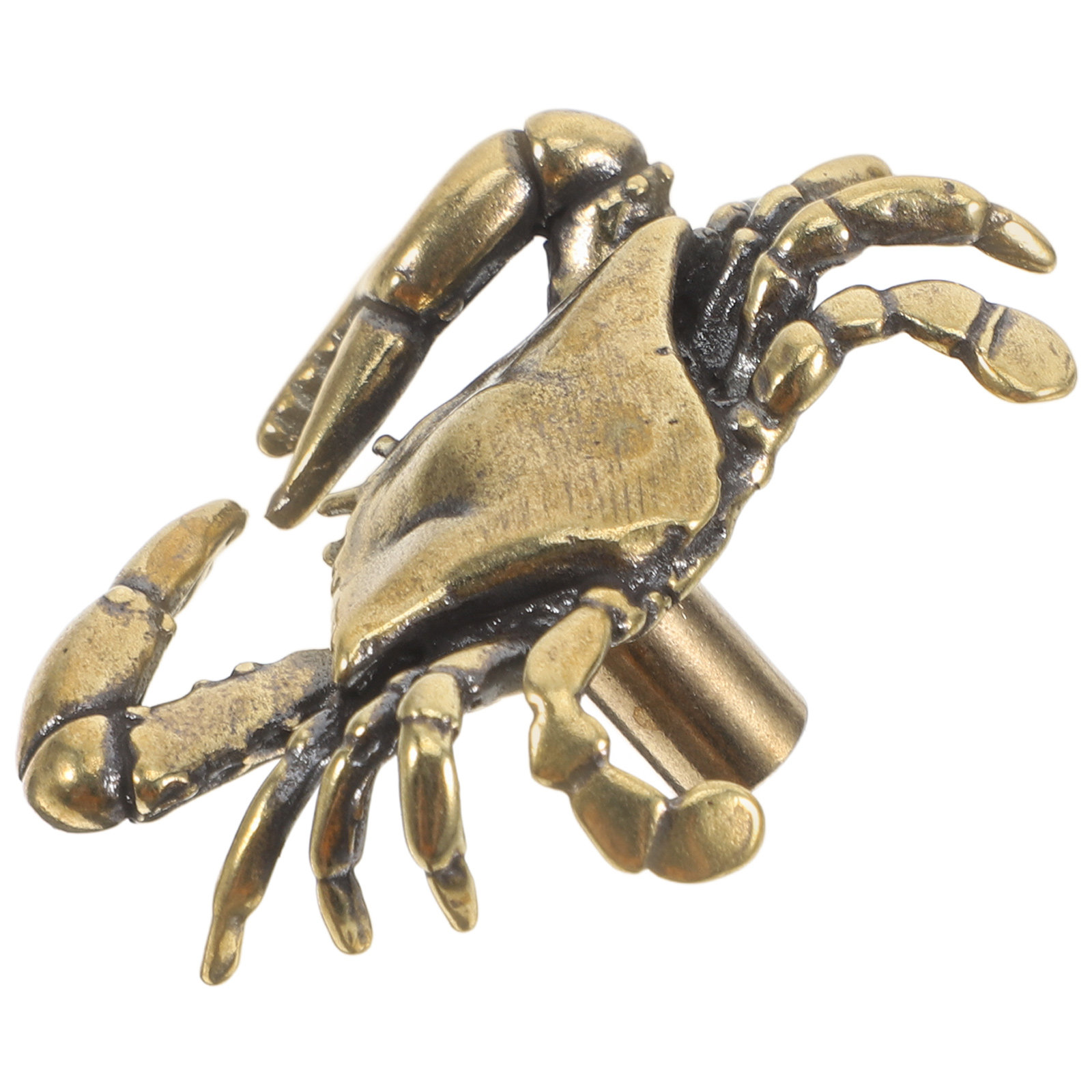 Brass Crab Cabinet Handle Naut - огляд і ціна Unique Furniture Hardware
