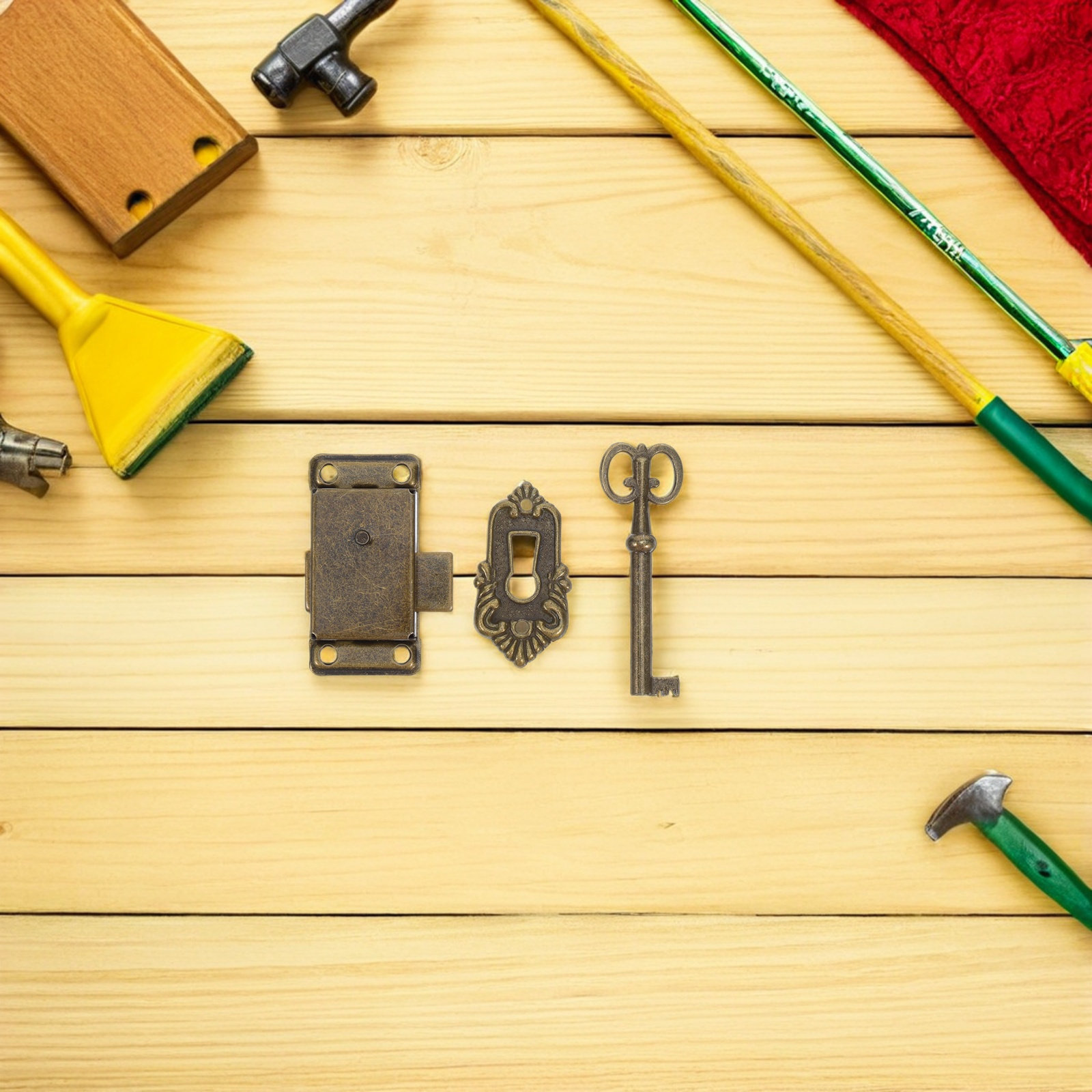 4Sets Furniture Cabinet Locks  - огляд і ціна Furniture Hardware Vintage