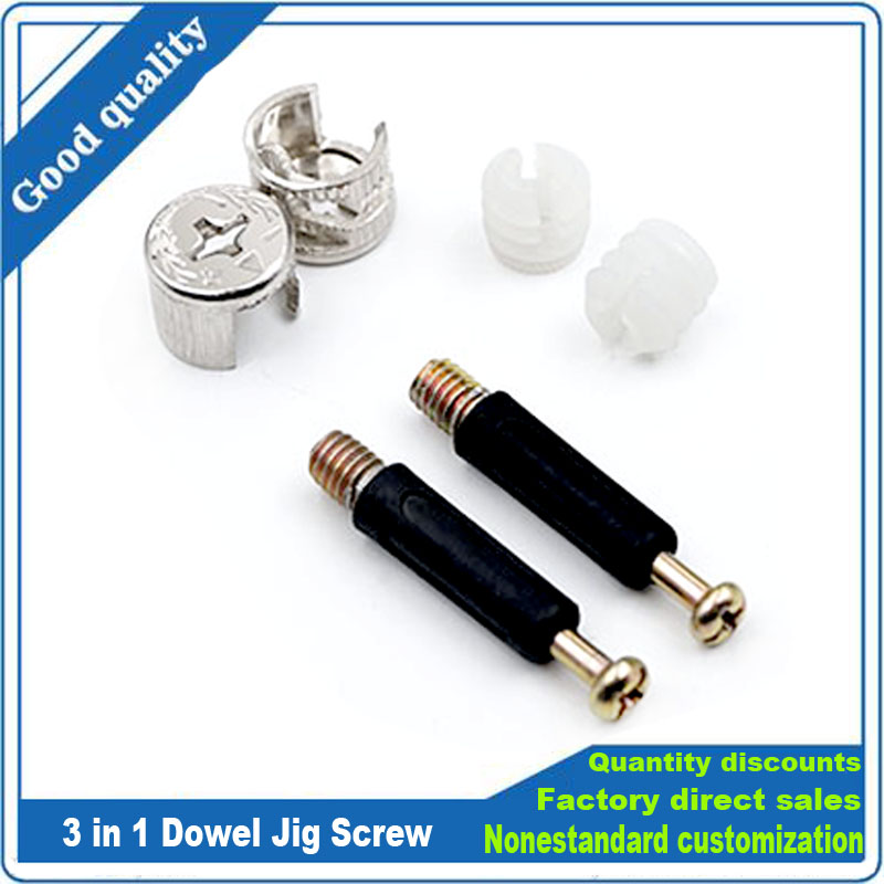 3 in 1 Dowel Jig Screw Furnitu - огляд і ціна Cam Lock Nut