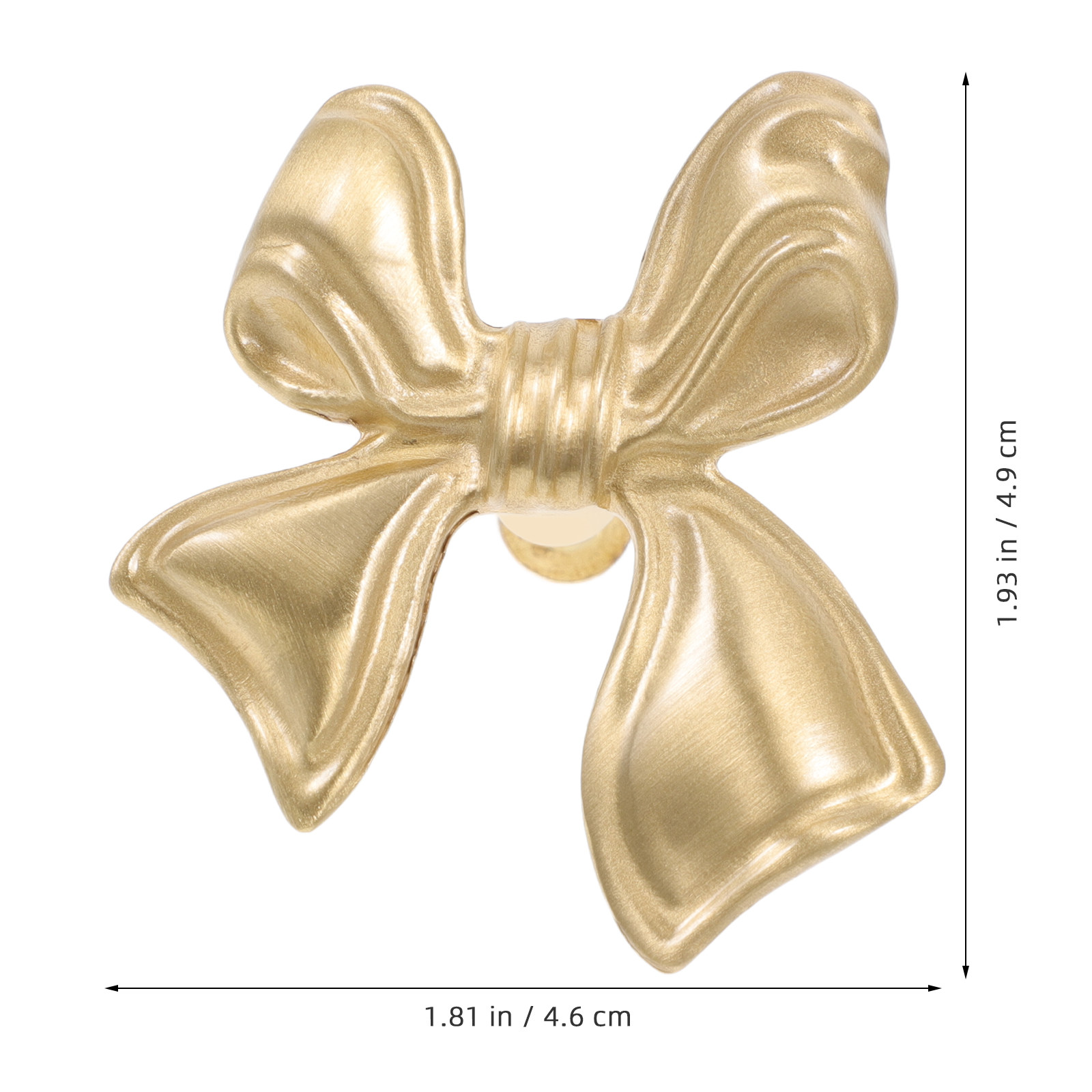 Bow Drawer Pull Brass Bowknot  - огляд і ціна Unique Furniture Hardware