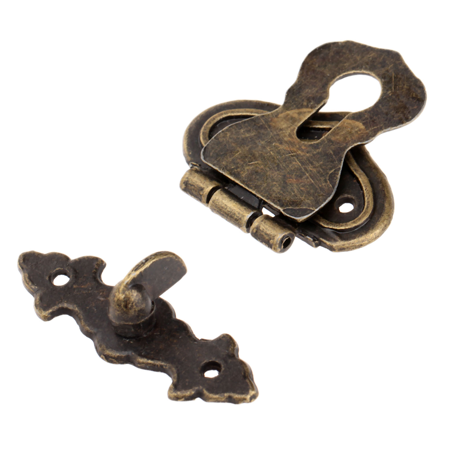 5Pcs 63x47mm Antique Metal Loc - огляд і ціна Furniture Hardware Vintage