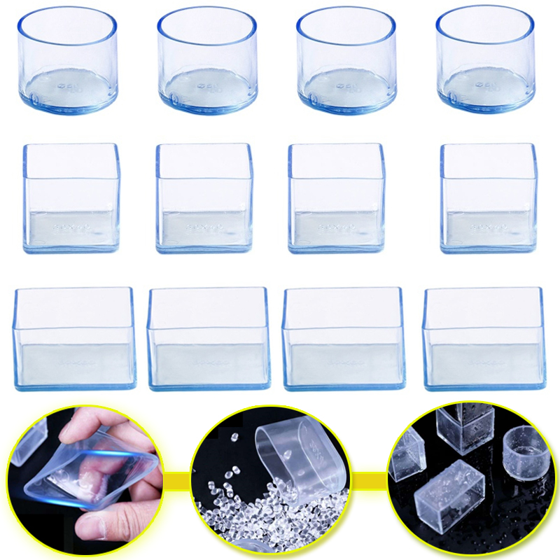 4/8pcs/set Chair Leg Caps Rubb - огляд і ціна Furniture Leg Set