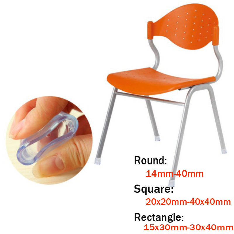 4/8pcs/set Chair Leg Caps Rubb - огляд і ціна Furniture Leg Set
