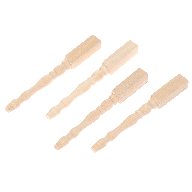 ●4pcs/set 1:12 Dollhouse Minia - огляд і ціна Furniture Leg Set