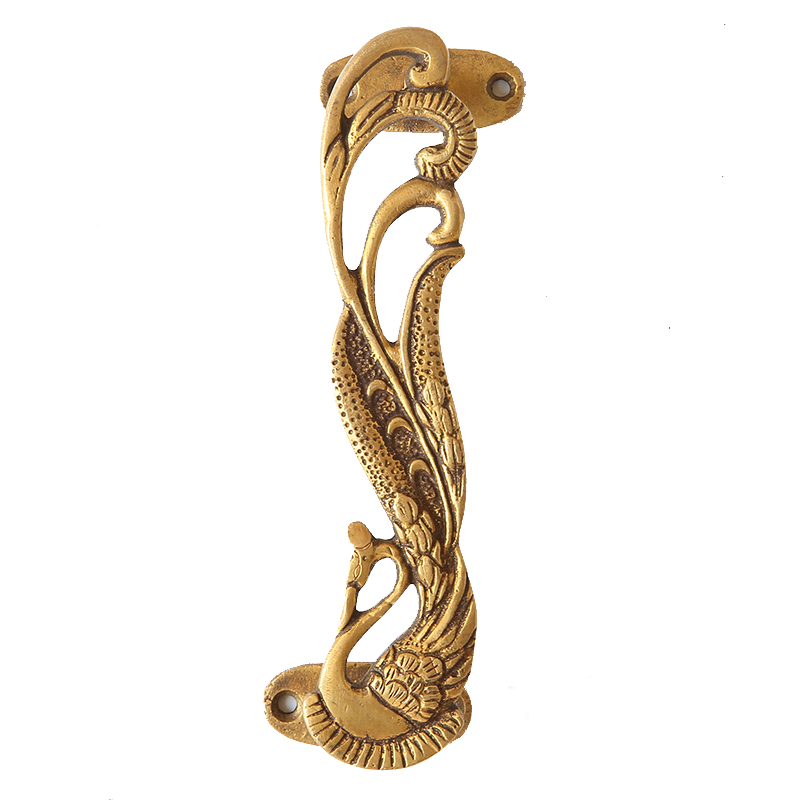 IMPEU Peacock Figurine Door Ha - огляд і ціна Furniture Hardware Vintage