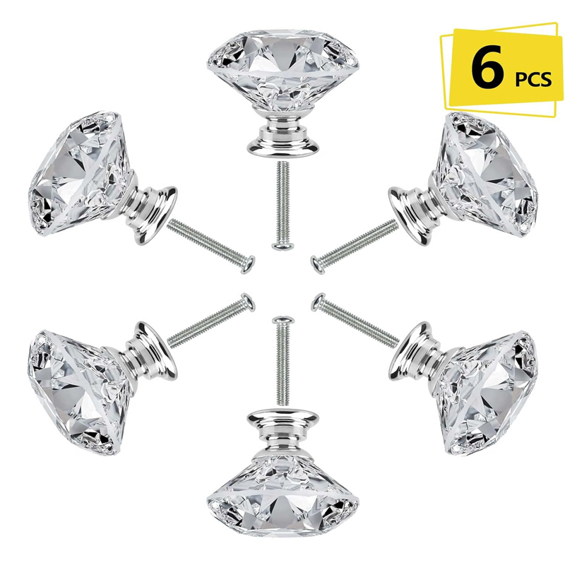 6Pcs Cabinet Knob with Screws  - огляд і ціна Furniture Hardware Manufacturers