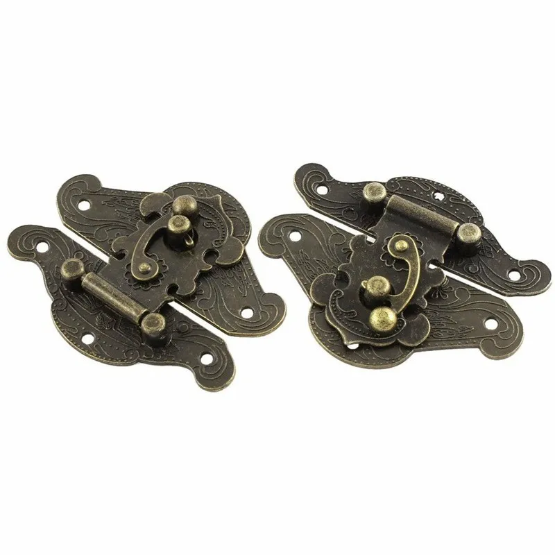5-20pcs Vintage Metal Hasp Lat - огляд і ціна Furniture Hardware Vintage