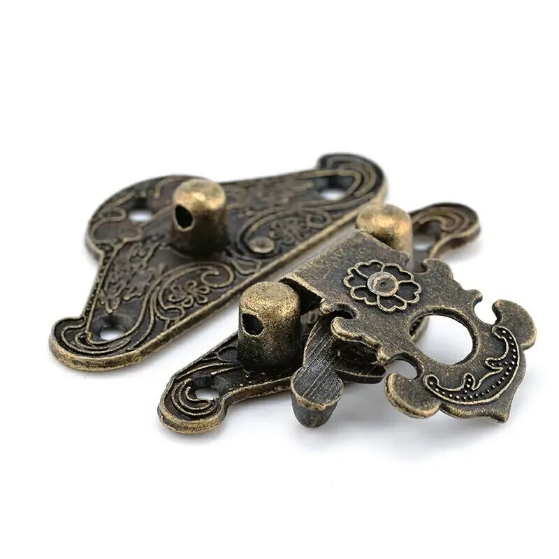 5-20pcs Vintage Metal Hasp Lat - огляд і ціна Furniture Hardware Vintage
