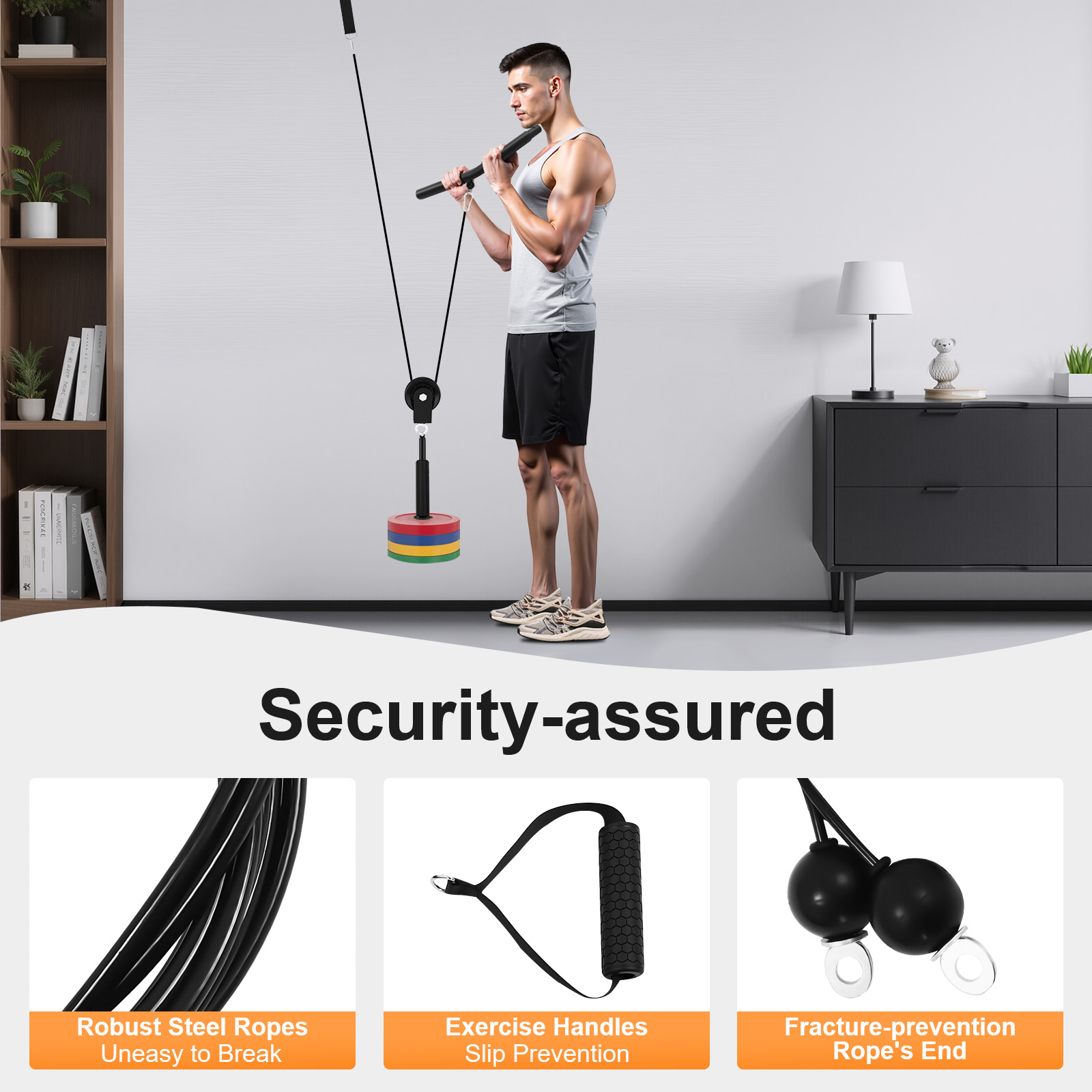 120kg Cable Pull Fitness Syste - огляд і ціна Furniture Leg Set