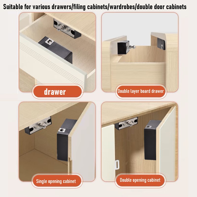 Tuya Smart Cabinet Door Lock K - огляд і ціна Furniture Hardware Manufacturers