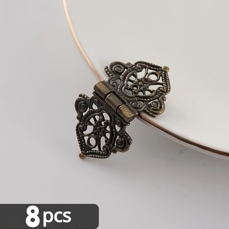 8PCS Vintage Alloy Hollow Flow - огляд і ціна Furniture Hardware Vintage