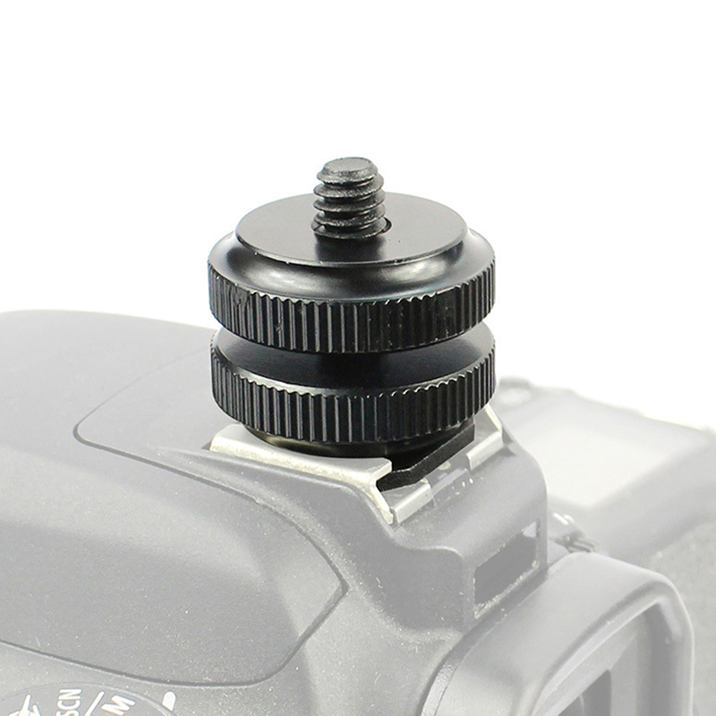 【C】Dual Nut Cold Shoe 1/4 Hot  - огляд і ціна Cam Lock Nut