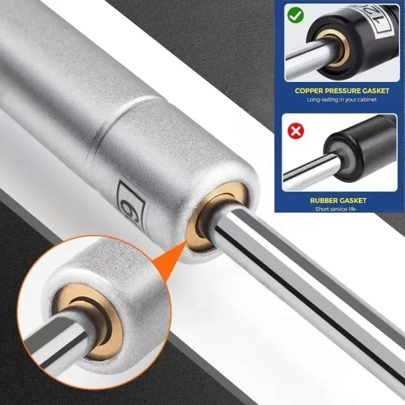 4pc Gas Strut Cabinet Door Lif - огляд і ціна Cabinet Hinge Overlay