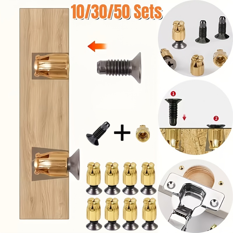 10/30/50 Sets Reusable Hinge R - огляд і ціна Cabinet Hinge Overlay
